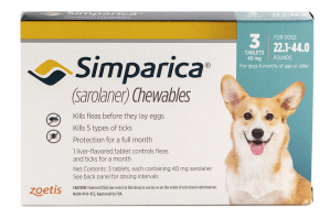 Box of Simparica for Dogs